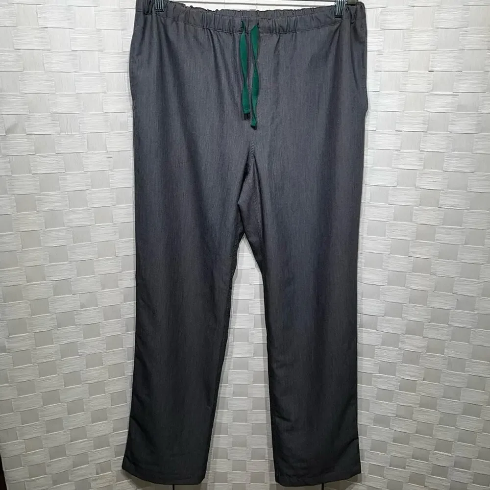 FIGS Technical Collection Men's Pisco Basic Scrub Pants Size Large Graphite